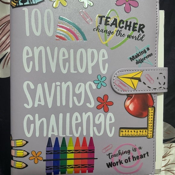 100 Envelope Savings Challenge & Pen Wrap Handcrafted Fashion unbranded random - Picture 6 of 14